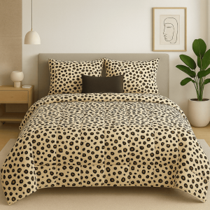 Κουβερλί διπλό 200x240 tigre kafe σειρά mojo