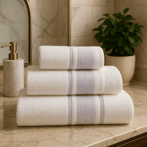 Σετ πετσέτες 3 τεμαχίων Ν.11 σειρά Bathroom Textiles