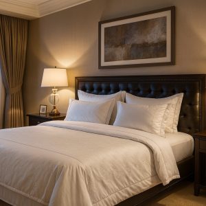 Σετ νυφικό κουβερλί 3τεμ. king size  bright silver σειρά exclusive